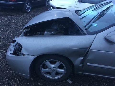Crashed Car